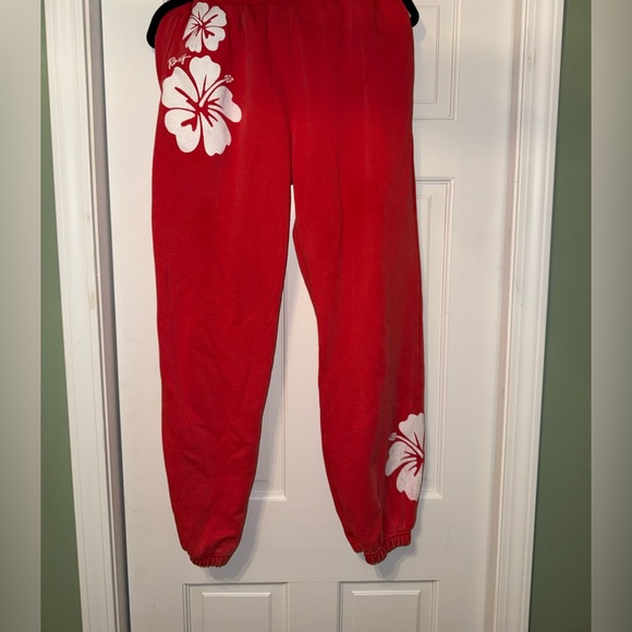 Roxy Pants - Roxy - Floral Sweatpants - Size S